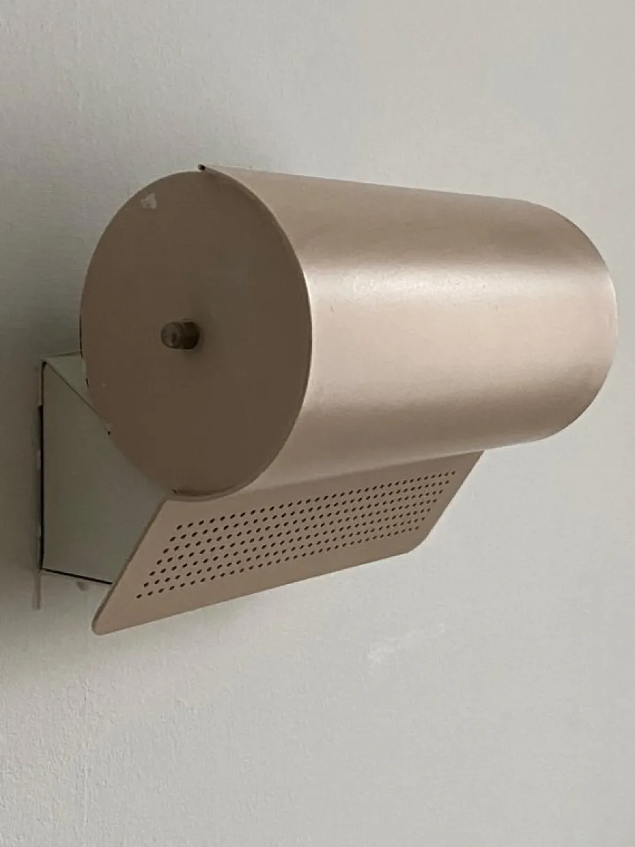 New Pamono Vintage Model Zero Wall Lamp attributed to Bo Lindekrantz and Börje Lindau, Sweden, 1970s