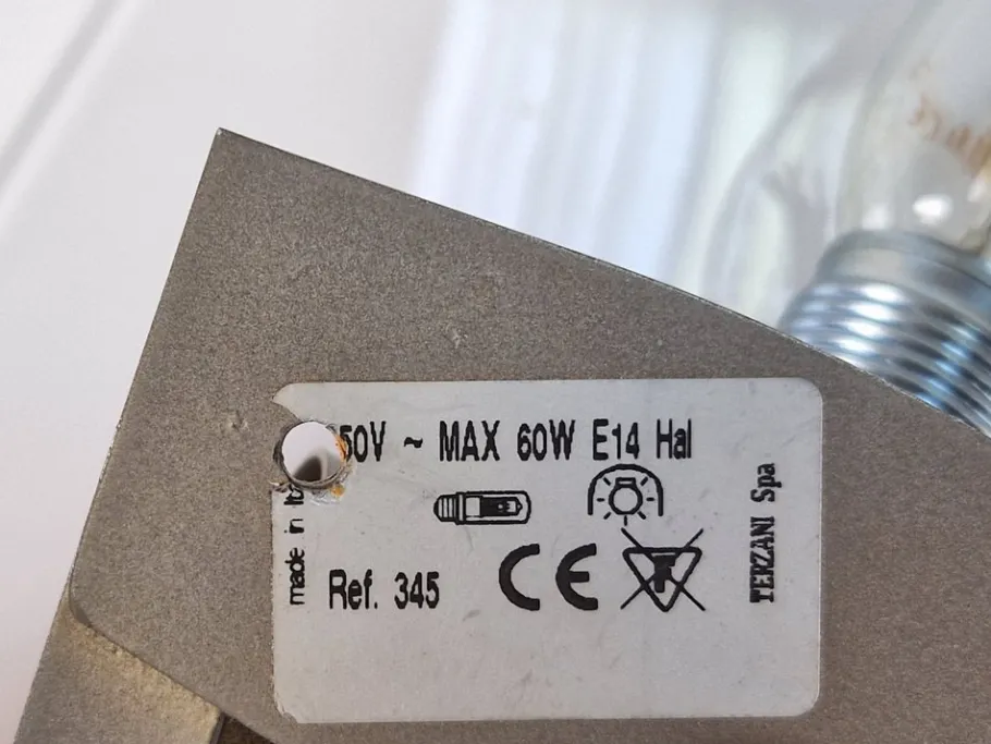 Clearance Pamono Vintage Modern Entrefer Wall Lamp by Jean Francois Crochet for Terzani, Italy