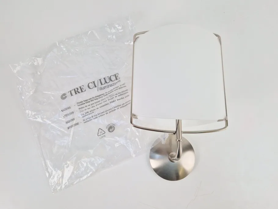 Clearance Pamono Vintage Mona Lisa Wall Lamp by Paolo Bistacchi for Tre Ci Luce, Italy, 1980s