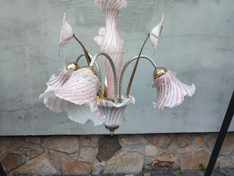 Sale Pamono Vintage Murano Chandelier, 1970s