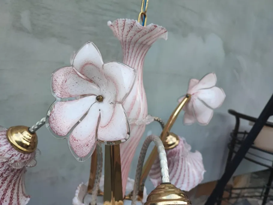 Sale Pamono Vintage Murano Chandelier, 1970s