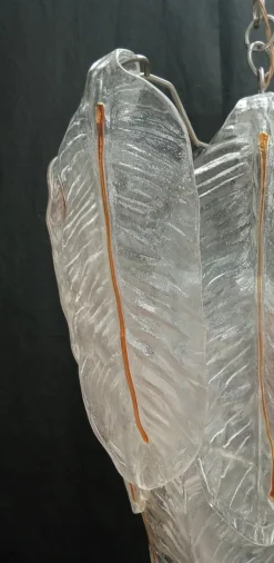 Discount Pamono Vintage Murano Glass Ceiling Light, 1970s