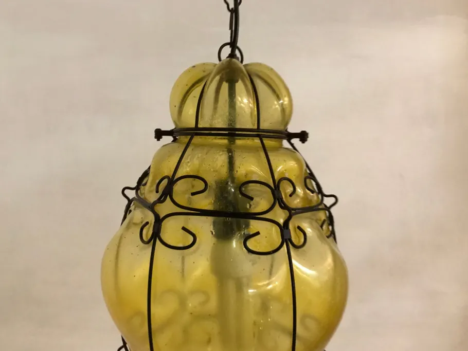Best Pamono Vintage Murano Glass Lamp