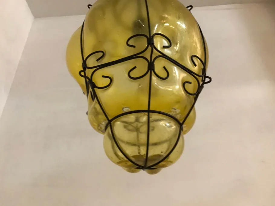 Best Pamono Vintage Murano Glass Lamp