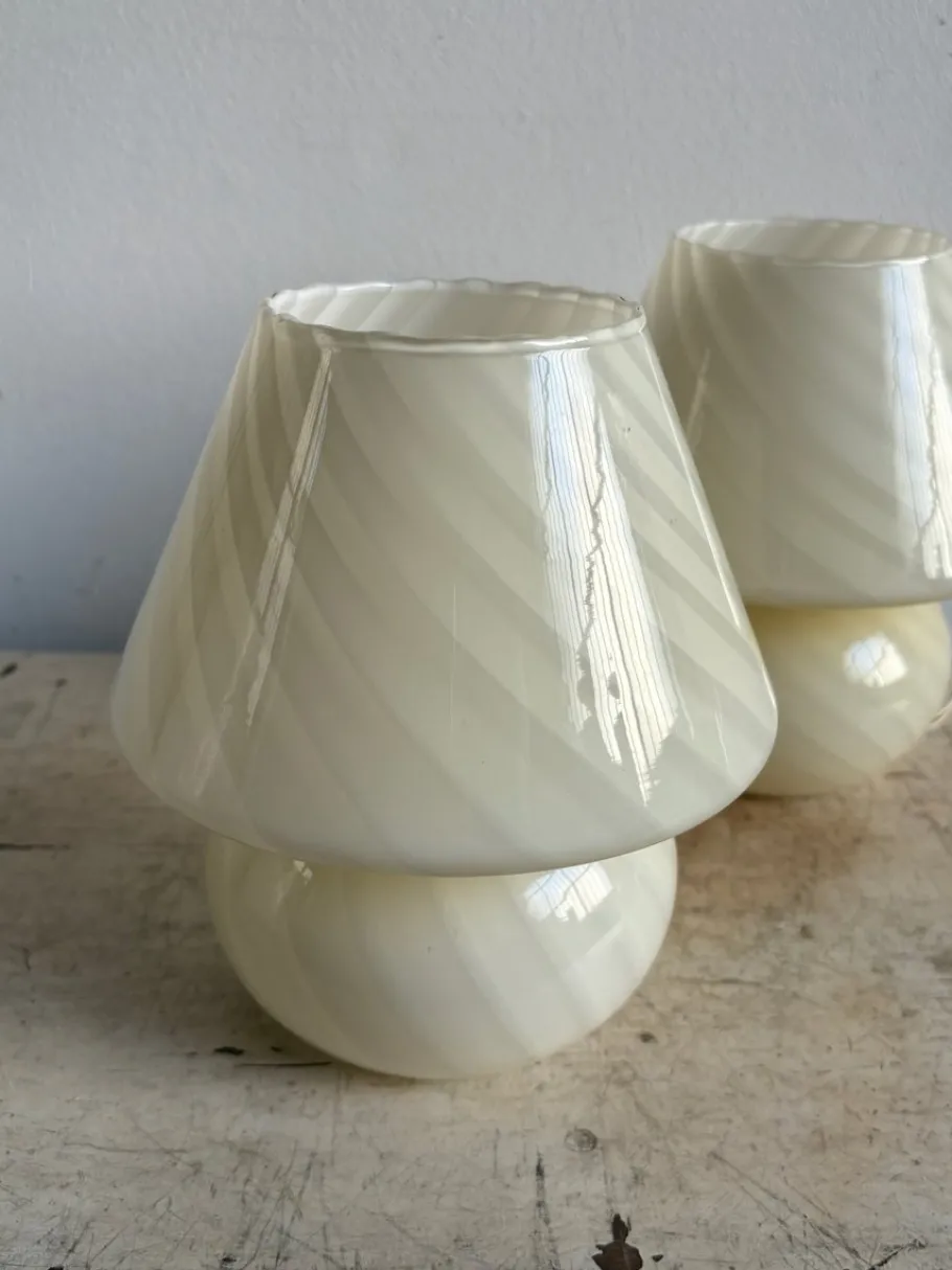 Best Pamono Vintage Murano Glass Mushroom Table Lamp, 1980s