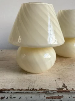 Best Pamono Vintage Murano Glass Mushroom Table Lamp, 1980s