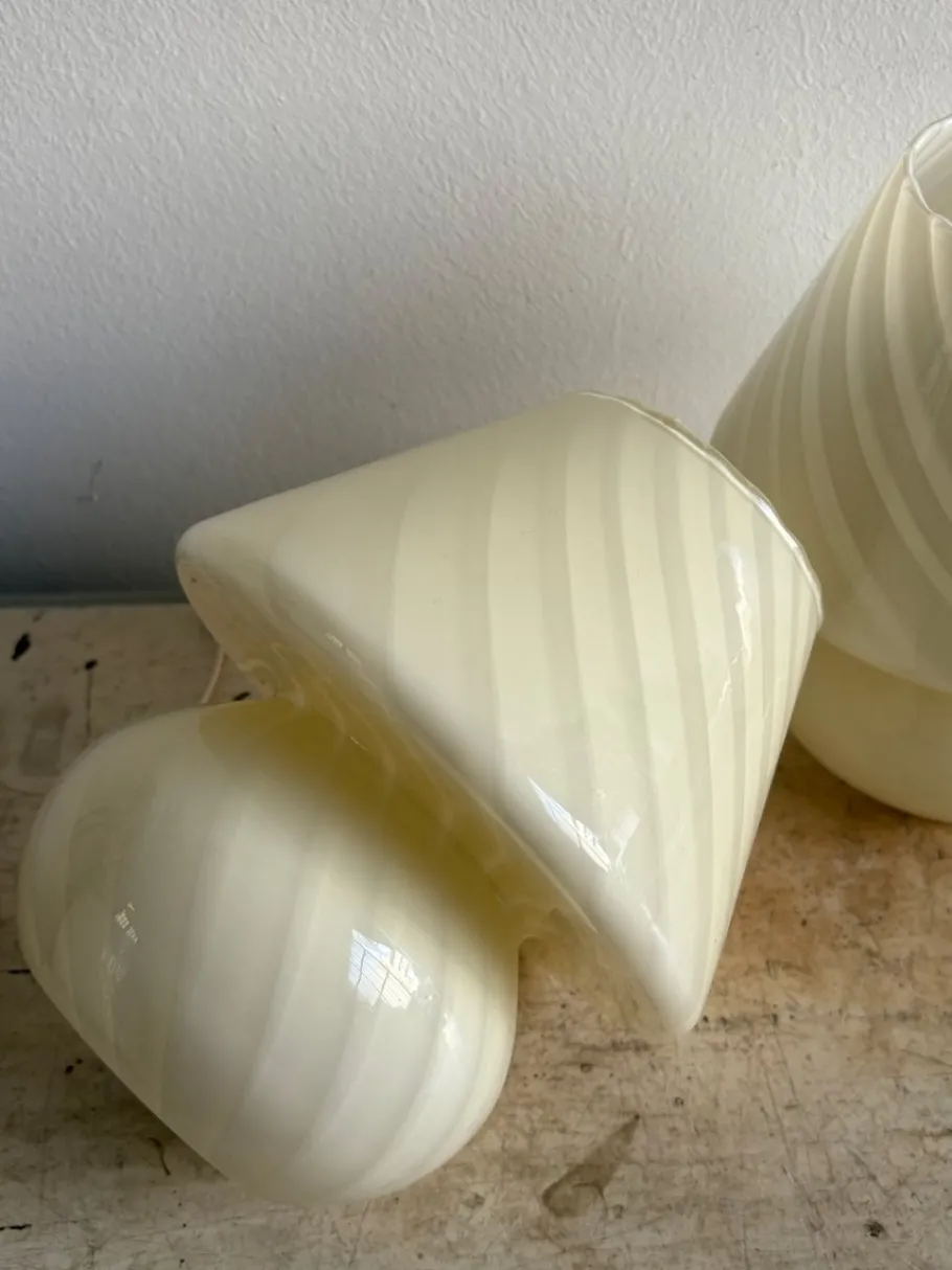 Best Pamono Vintage Murano Glass Mushroom Table Lamp, 1980s
