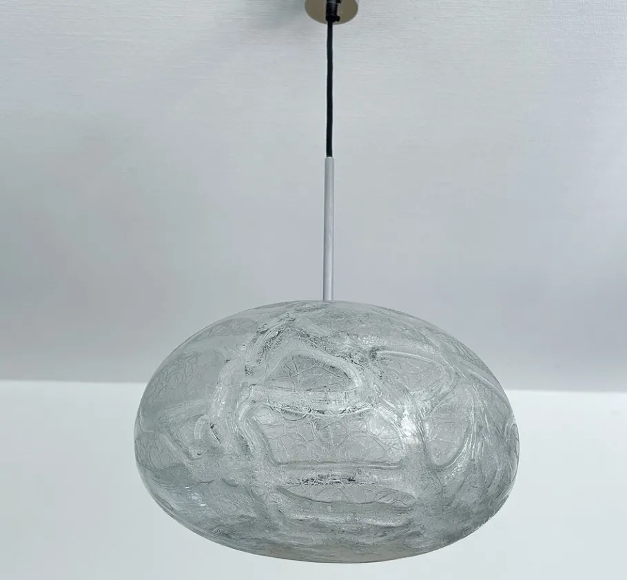 Clearance Pamono Vintage Murano Glass Pendant Light from Doria, 1970s