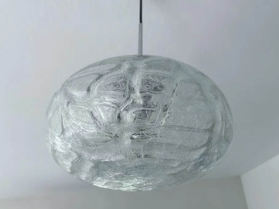 Clearance Pamono Vintage Murano Glass Pendant Light from Doria, 1970s