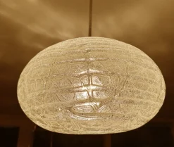 Clearance Pamono Vintage Murano Glass Pendant Light from Doria, 1970s