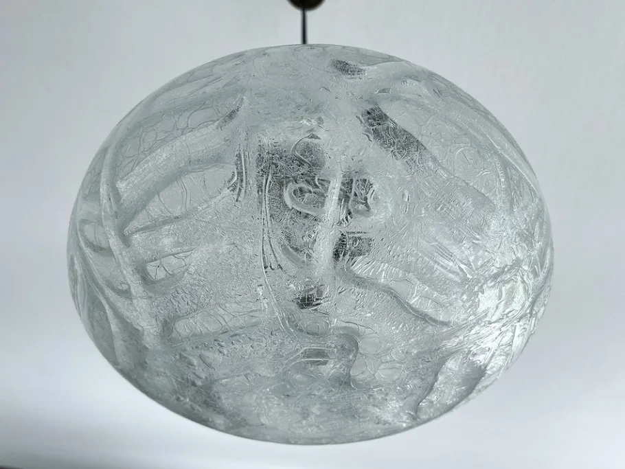 Clearance Pamono Vintage Murano Glass Pendant Light from Doria, 1970s