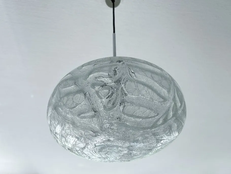 Clearance Pamono Vintage Murano Glass Pendant Light from Doria, 1970s