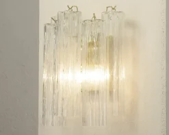 Discount Pamono Vintage Murano Glass Sconce, 1990s