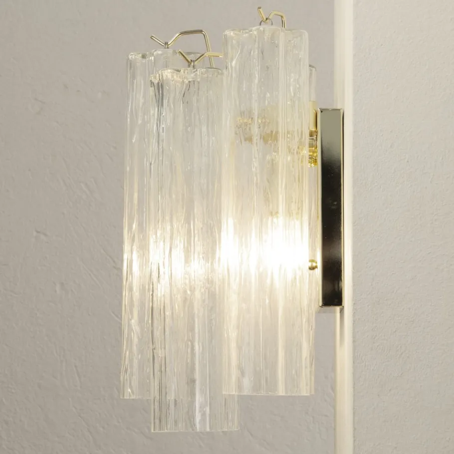 Discount Pamono Vintage Murano Glass Sconce, 1990s