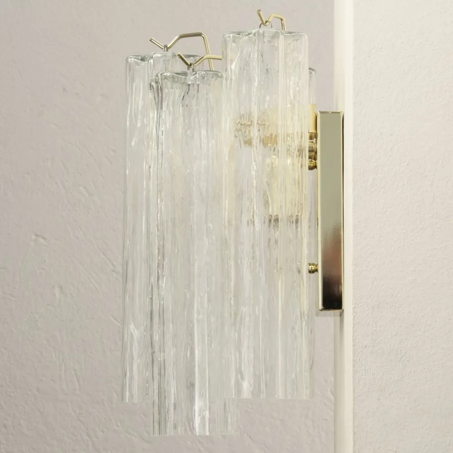 Discount Pamono Vintage Murano Glass Sconce, 1990s