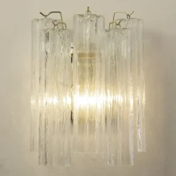 Discount Pamono Vintage Murano Glass Sconce, 1990s