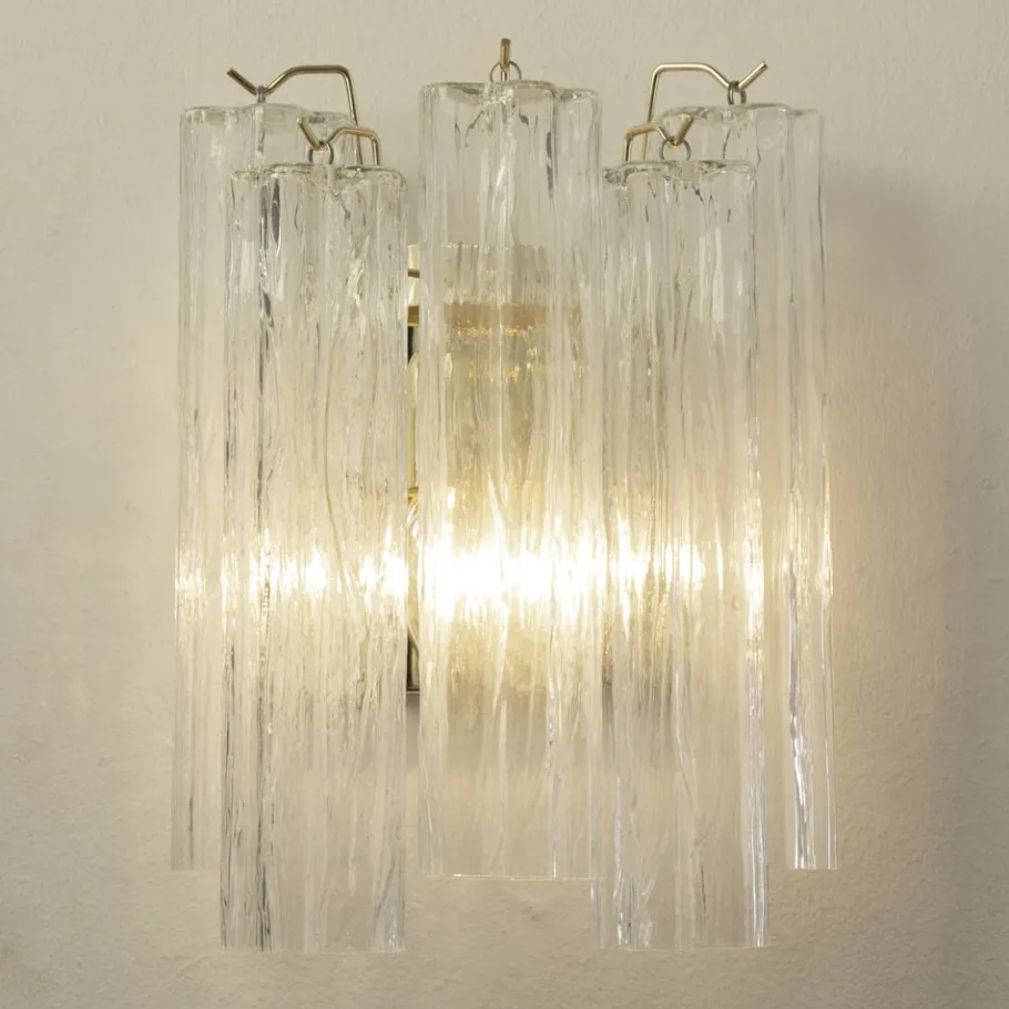 Discount Pamono Vintage Murano Glass Sconce, 1990s