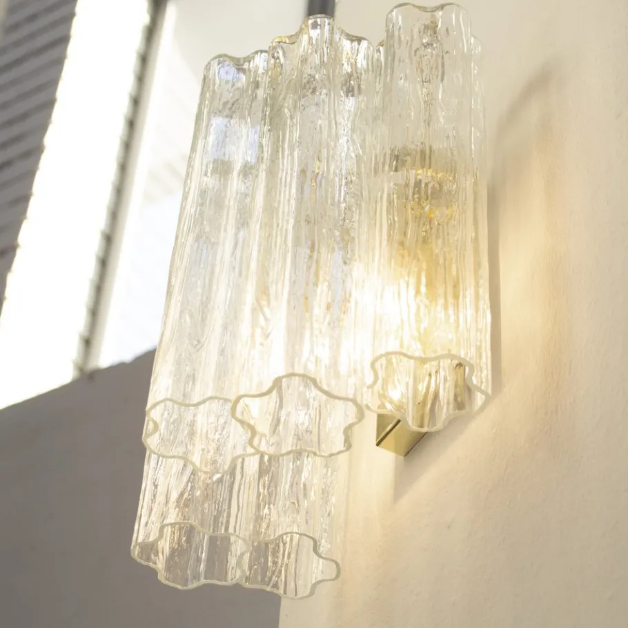 Discount Pamono Vintage Murano Glass Sconce, 1990s