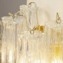 Discount Pamono Vintage Murano Glass Sconce, 1990s