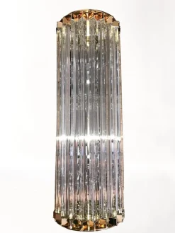 New Pamono Vintage Murano Glass Sconce by Paolo Venini, 1970s