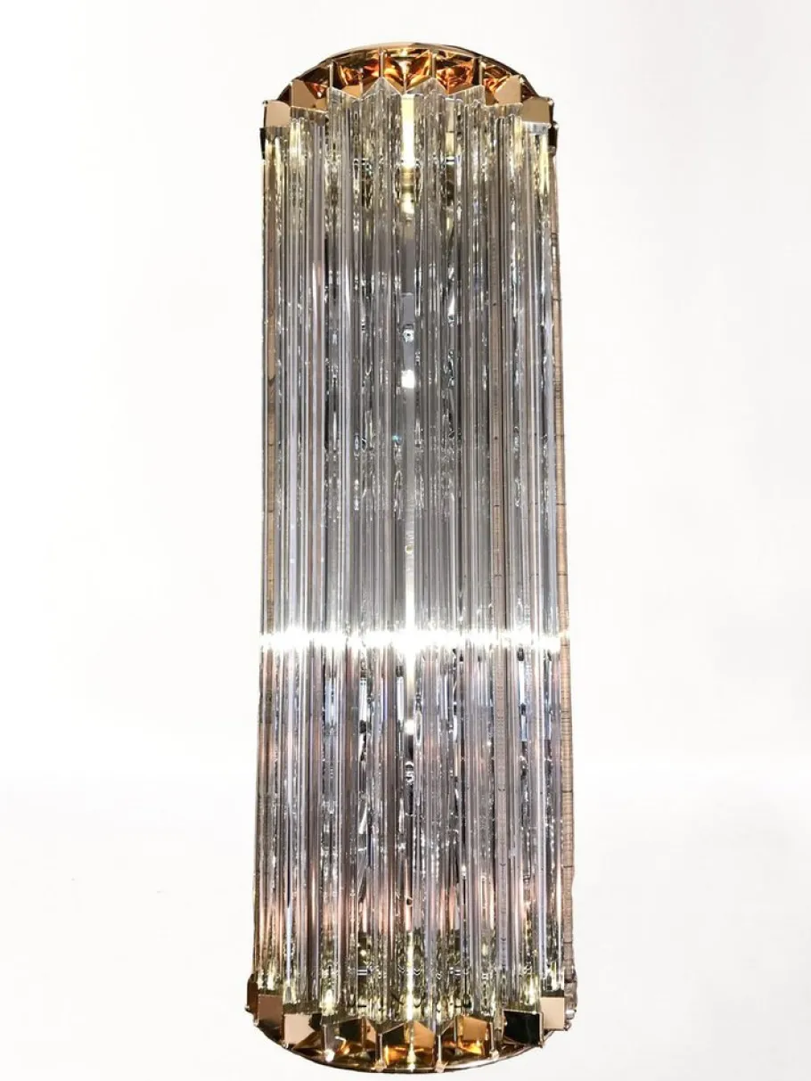 New Pamono Vintage Murano Glass Sconce by Paolo Venini, 1970s