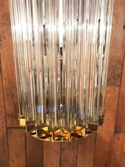 New Pamono Vintage Murano Glass Sconce by Paolo Venini, 1970s