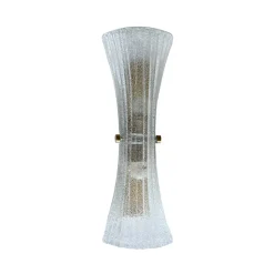 Pamono Vintage Murano Glass Sconce from Hillebrand, 1960s
