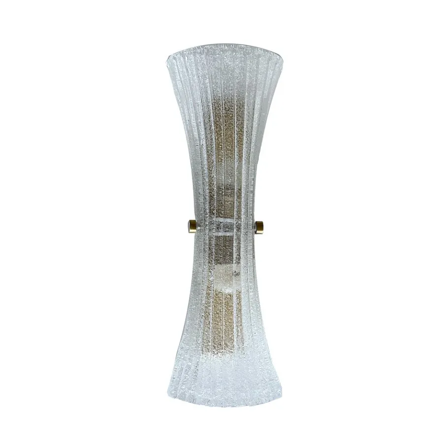 Pamono Vintage Murano Glass Sconce from Hillebrand, 1960s