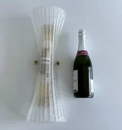 Pamono Vintage Murano Glass Sconce from Hillebrand, 1960s