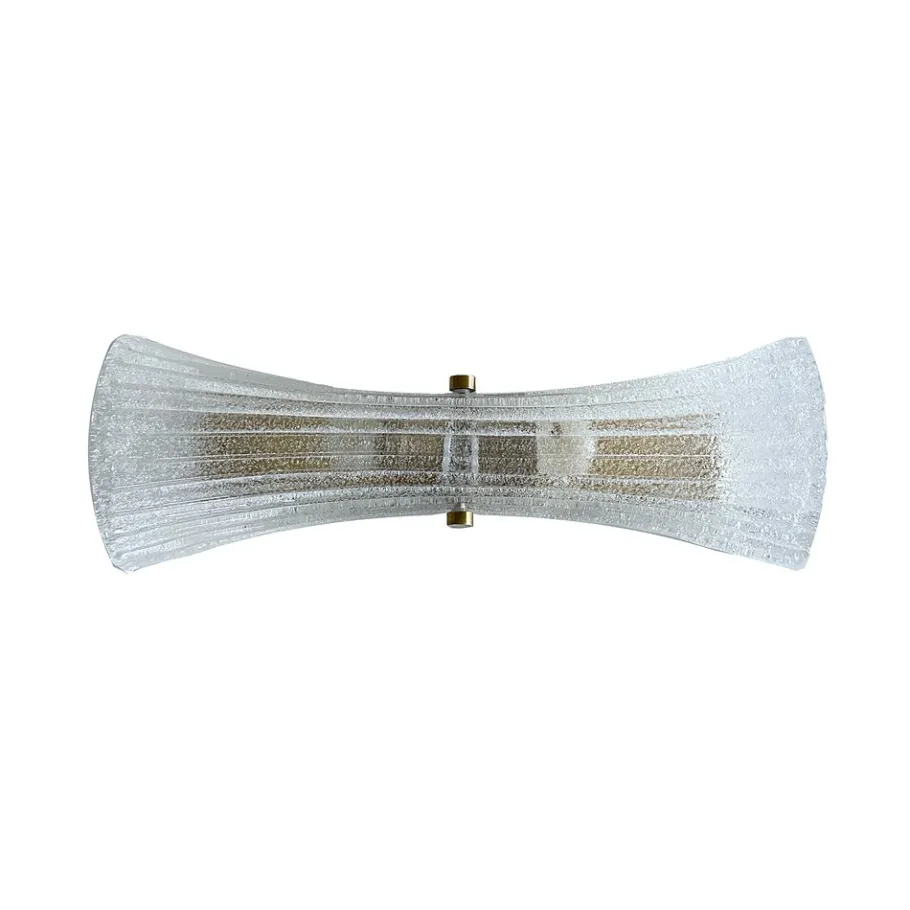 Pamono Vintage Murano Glass Sconce from Hillebrand, 1960s