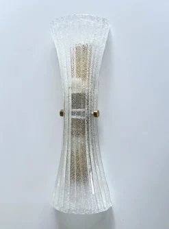 Pamono Vintage Murano Glass Sconce from Hillebrand, 1960s