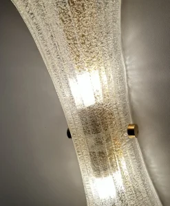 Pamono Vintage Murano Glass Sconce from Hillebrand, 1960s