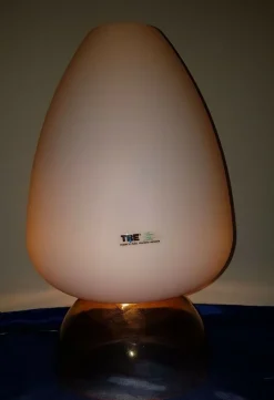 Discount Pamono Vintage Murano Glass Table Lamp from Tre, 1980s