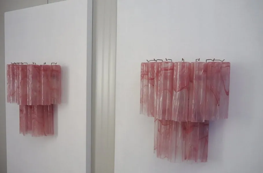 Hot Pamono Vintage Murano Glass Tube Wall Sconces, 1990, Set of 2