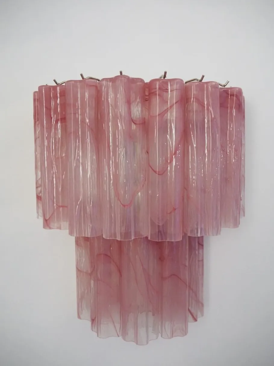 Hot Pamono Vintage Murano Glass Tube Wall Sconces, 1990, Set of 2