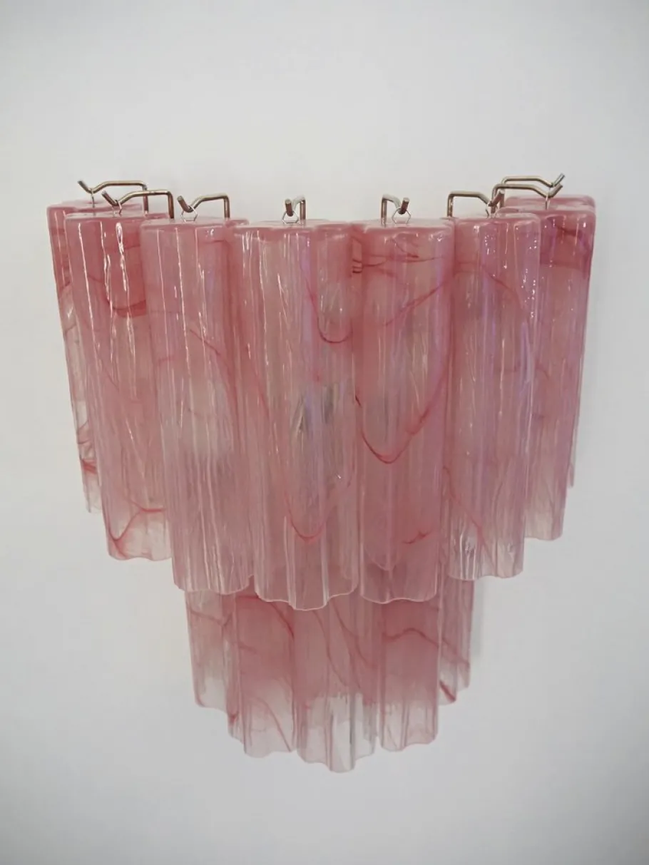 Hot Pamono Vintage Murano Glass Tube Wall Sconces, 1990, Set of 2