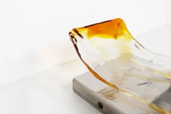 Sale Pamono Vintage Murano Glass Wall Sconces from AV Mazzega, 1970s, Set of 2