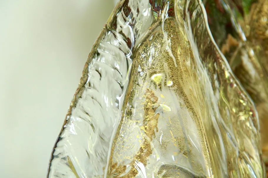 Sale Pamono Vintage Murano Gold Table Lamp by La Murrina, Italy, 1970s, Set of 2