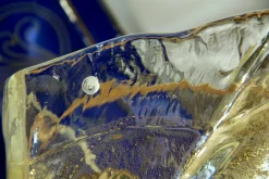 Sale Pamono Vintage Murano Gold Table Lamp by La Murrina, Italy, 1970s, Set of 2