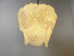 Clearance Pamono Vintage Murano Leaf Chandelier, 1970s