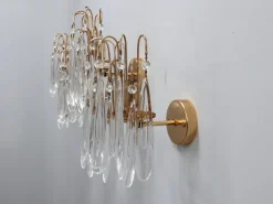 Discount Pamono Vintage Murano Teardrop Glass Wall Sconces, 1980s, Set of 4