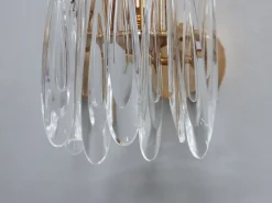 Discount Pamono Vintage Murano Teardrop Glass Wall Sconces, 1980s, Set of 4