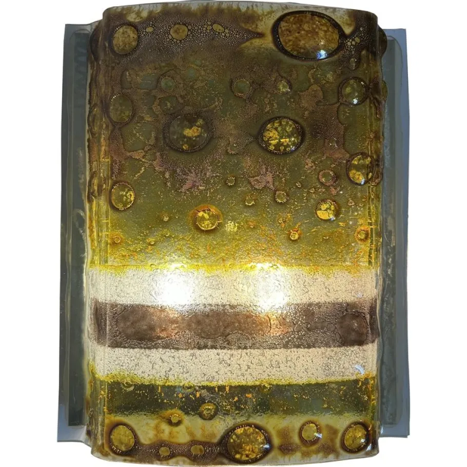 Pamono Vintage Murano Wall Light, 1980s