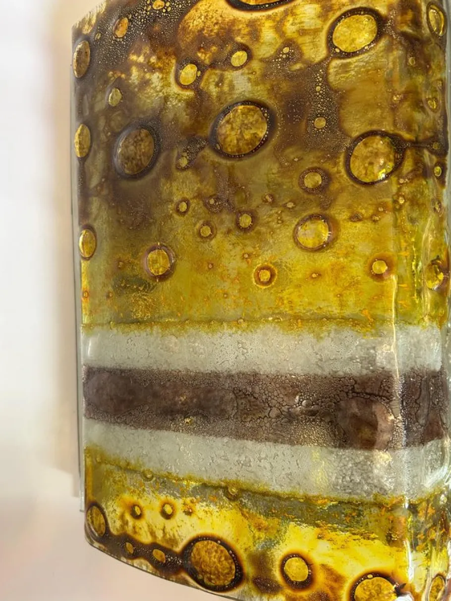 Pamono Vintage Murano Wall Light, 1980s