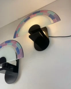 Sale Pamono Vintage Murano Wall Sconces by Zonca, 1980s, Set of 2