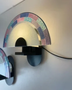 Sale Pamono Vintage Murano Wall Sconces by Zonca, 1980s, Set of 2