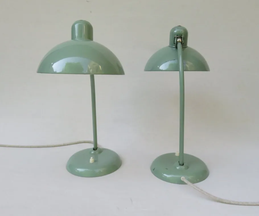 Best Pamono Vintage No. 6556 Table Lamps by Christian Dell for Kaiser Idell / Kaiser Leuchten, Set of 2