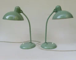 Best Pamono Vintage No. 6556 Table Lamps by Christian Dell for Kaiser Idell / Kaiser Leuchten, Set of 2