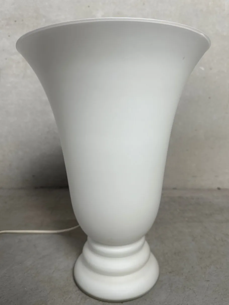 Discount Pamono Vintage Opaline Lamps, 1970s, Set of 2