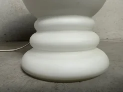 Discount Pamono Vintage Opaline Lamps, 1970s, Set of 2